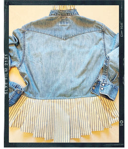 Rose Mae Reworked - FOR THE FRILLS Shacket